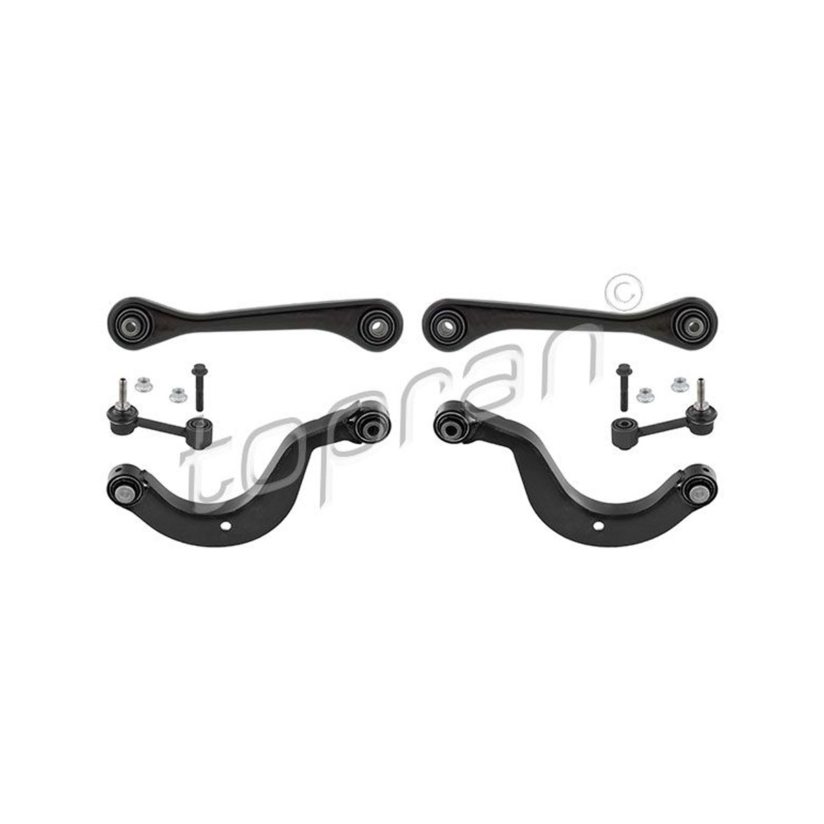 Link Set Wheel Suspension Rear Axle TOPRAN 1K0598KIT01 CruiseSpares