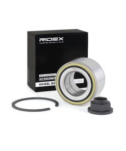 A close-up photograph showcasing the RIDEX 4432022 wheel bearing front axle, ensuring smooth rides.