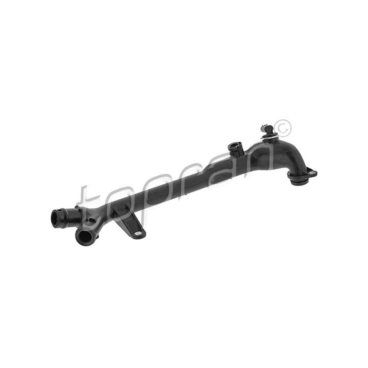 A detailed image of the TOPRAN A2712001552 coolant tube, essential for maintaining optimal engine temperature.