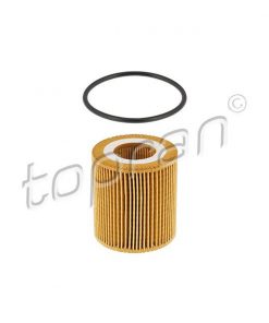 Close-up image of a TOPRAN BB3Q6744BA oil filters, a crucial component for engine health.