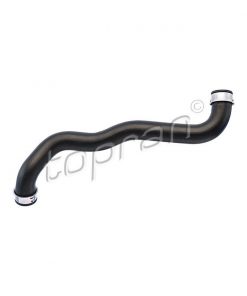 A close-up photograph of the TOPRAN A2712030182 water coolant hose, essential for regulating engine temperature.