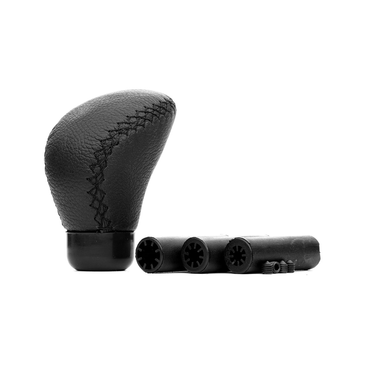 A close-up photograph of the RIDEX 3707A0002 Gear Knob Universal, enhancing driving comfort.