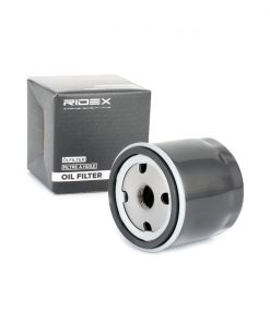 A close-up photograph of the Oil Filter-RIDEX 3252742, essential for maintaining engine performance.