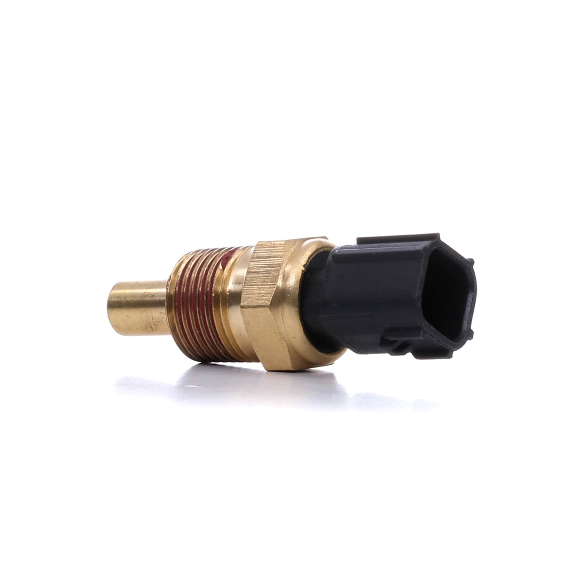 A detailed photograph of the RIDEX 13621486698 Sensor-Coolant Temperature, essential for monitoring engine temperature.