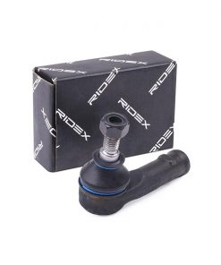 A close-up photograph of the RIDEX 701407312 Track Rod End-Front Axle Right, ensuring precise steering control.