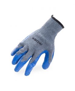 A close-up photograph showcasing RIDEX 4793A0011 work gloves, essential for various tasks.