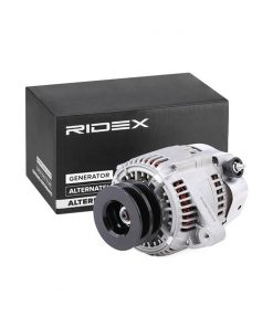 A high-resolution image showcasing the RIDEX 2706017150 Alternator 12V 80A, delivering reliable 12V 80A power.