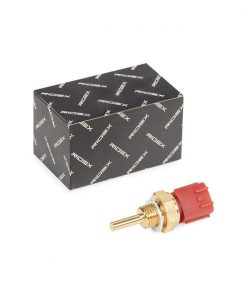 A detailed photograph of the RIDEX 22630-00QAH Sensor Coolant Temperature, crucial for monitoring engine temperature